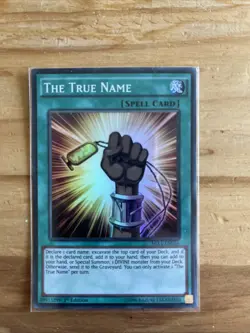 The True Name - MIL1-EN016 - Super Rare - 1st Edition PL/MP YuGiOh! Millennium - Image 1