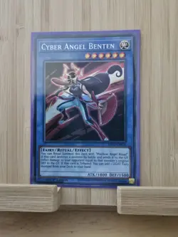 Cyber Angel Benten RA01-EN024 Secret Rare 1st Edition YuGiOh - Image 1