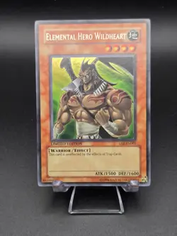 Elemental HERO Wildheart GSE-EN001 YuGiOh GX Special Edition Limited Edition - Image 1