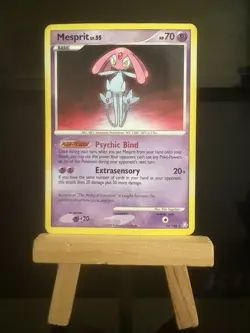 Mesprit 34/146 Legends Awakened HP/MP - Regular Rare - Pokemon TCG Card (warped) - Image 1