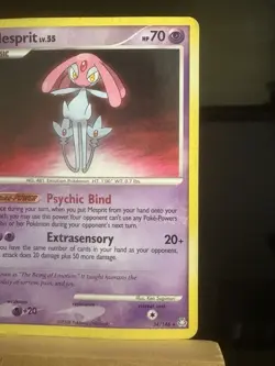 Mesprit 34/146 Legends Awakened HP/MP - Regular Rare - Pokemon TCG Card (warped) - Image 3