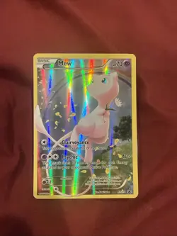 Pokemon TCG Mew Black Star Promos XY110 Holo Card NM/LP - Image 1