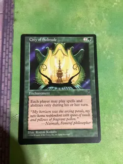 City of Solitude Visions Magic The Gathering MTG Card NM - Image 1