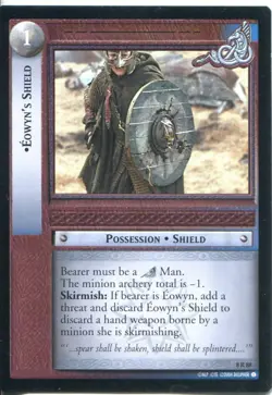 Lord Of The Rings CCG Card SoG 8.R88 Eowyn's Shield - Image 1