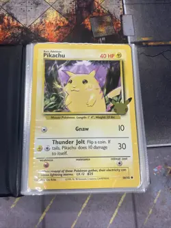 Pokemon 25th Anniversary Giant Promo Card Full Set - Image 2