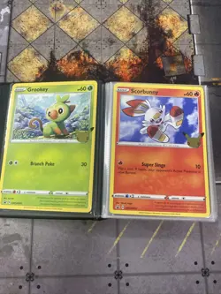 Pokemon 25th Anniversary Giant Promo Card Full Set - Image 3