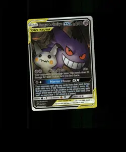 HOLO GENGAR Card MIMIKYU Pokemon Card READ DESCRIPTION BELOW p1 - Image 1