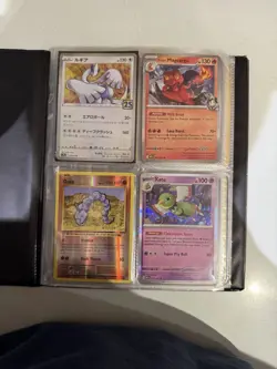 Original Vintage 1999 Official Pokemon Card Binder And 74 Varied Cards Rare Mint - Image 3