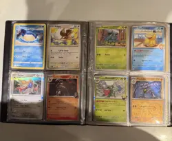 Original Vintage 1999 Official Pokemon Card Binder And 74 Varied Cards Rare Mint - Image 5