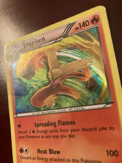 Blaziken 28/160 XY-Primal Clash Holo Rare English Pokemon TCG Card - Image 2