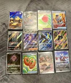 Pokemon TCG Mega Evolution Lot Of 12 Illustration Rare Near Mint Full Art Cards - Image 1