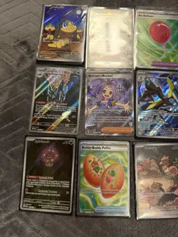 Pokemon TCG Mega Evolution Lot Of 12 Illustration Rare Near Mint Full Art Cards - Image 2