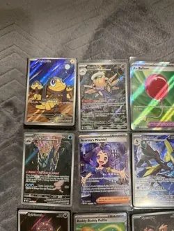 Pokemon TCG Mega Evolution Lot Of 12 Illustration Rare Near Mint Full Art Cards - Image 5