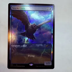 SLD Storm Crow Secret Lair Drop Foil MTG NM - Image 1