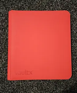 Vault X Premium 12-Pocket Zip Binder - Pokemon, MTG, One Piece - Image 1