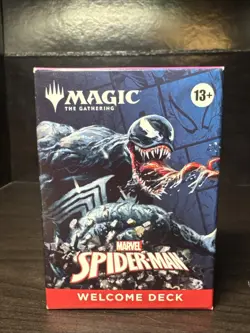 Magic: The Gathering Marvel Spider-Man Welcome Deck Black Venom Sealed New - Image 1