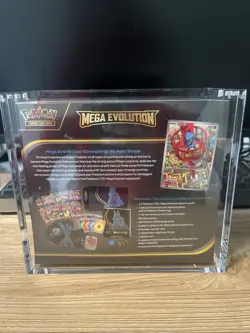 Pokemon Center Mega Evolution Lucario ETB Elite Trainer Box Sealed W Case - Image 3