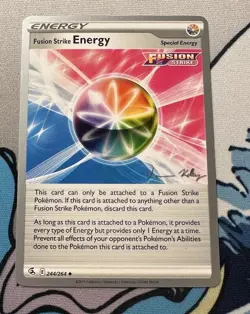 Pokemon TCG Fusion Strike Energy 244/264 Yokohama World Championships 2023 - Image 1