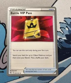 Pokemon TCG Battle VIP Pass 225/264 Yokohama World Championships 2023 - Image 1