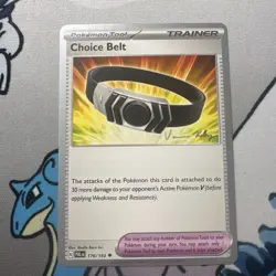 Pokemon TCG Choice Belt 176/193 Yokohama World Championships 2023 - Image 1