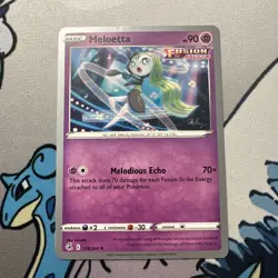 Pokemon TCG Meloetta 124/264 Yokohama World Championships 2023 - Image 1