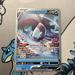 Pokemon TCG Lumineon V 040/172 Yokohama World Championships 2023 - Image 1