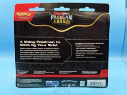 Paldean Fates Shiny Greavard Pokemon S&V Tech Sticker Collection 3-Pack - Image 2