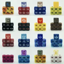 Pokemon TCG Dice / Damage Counters You Choose - Image 2