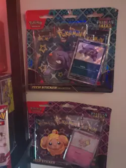 Pokemon TCG Paldean Fates Blister Lot Of 2 With 3 Booster Packs Each Brand New - Image 2