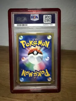 2019 POKEMON JPN SM PROMO #392 PLAYING IN THE SEA PIKACHU PSA 9 - Image 2