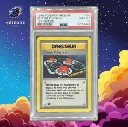 Carte Pokemon Centre Pokemon 85/102 PSA 10 Edition 1 Wizards Set de base FR - Image 1