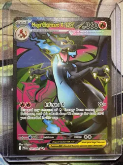 Mega Charizard EX 109/94 Full Art SR Pokemon TCG - Pack Fresh - NM - Image 1