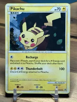 Pokemon TCG: 2010 HGSS Black Star Promo Pikachu HGSS03 NM - Image 1