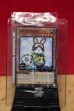 Yugioh Rescue Rabbit & Neymar Jr 2025 eFootball Promo Set EFC1-EN001 Soccer - Image 1