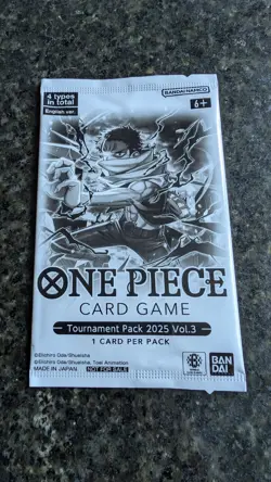 One Piece Card Game Tournament Pack 2025 Vol. 3 - Sealed Promo Pack - Image 1