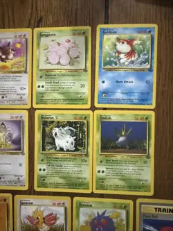 1999 Pokemon JUNGLE Set COMPLETE Unlimited Edition COMMON ONLY Cards Lot 2 - Image 4