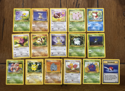 1999 Pokemon JUNGLE Set COMPLETE Unlimited Edition COMMON ONLY Cards Lot 3 - Image 1