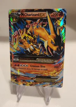 Pokemon Mega Charizard EX 13/106 Holo Ultra Rare 2014 XY Flashfire Card - Image 1