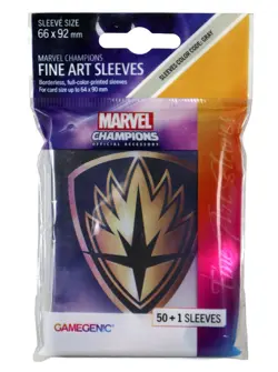 Marvel Champions Card Game Guardians Of The Galaxy Art Sleeves LCS LCG 51 Pack - Image 1