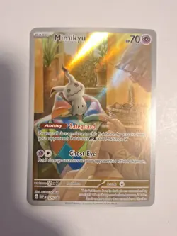 Pokemon TCG Mimikyu Scarlet & Violet Promo Card 075/Promo Near Mint Condition - Image 1