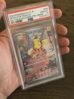 Detective Pikachu - 098/SV-P 098/SV-P Sv-P Promotional Cards Holo - PSA 10 - Image 3