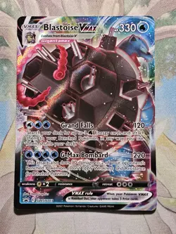 Pokemon Blastoise VMAX SWSH103 SWSH: Sword & Shield Promo Cards Holo - Image 1