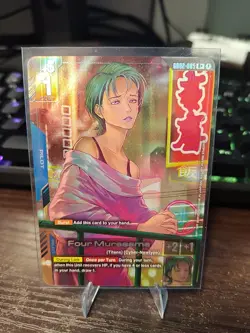 Gundam Card Game Dual Impact Pilot Card GD02-085 R+ Four Murasame - Image 1