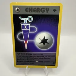1st edition Full Heal Energy | 81/82 | EXC | Team Rocket | Pokemon Card - Image 1