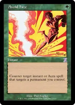 MTG Magic the Gathering Avoid Fate Time Spiral Timeshifted NM - Image 1