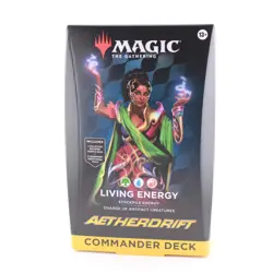 Magic the Gathering Aetherdrift - Sealed Commander Deck - Living Energy - Image 1