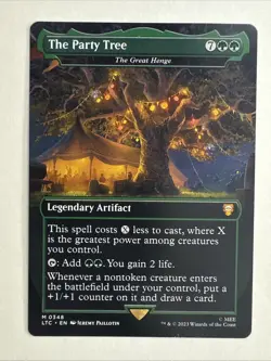 MTG The Party Tree-The Great Henge Commander: The Lord of the Rings Full Art - Image 1