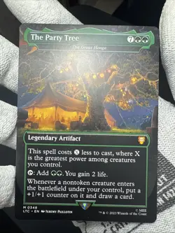 MTG The Party Tree-The Great Henge Commander: The Lord of the Rings Full Art - Image 4