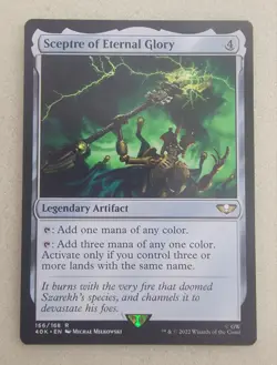Sceptre of Eternal Glory | NM | Warhammer | 40K #166 | MTG - Image 1