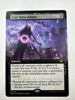 Zero Point Ballad (Extended Art) Regular Rare #335 NM/MINT MTG - Image 1
